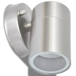 VIDAXL Applique Murale Led D'extérieur 2 Pcs Acier -VIDAXL || SuperFish || Konstsmide Soldes Boutique 03fcb159a32fa951