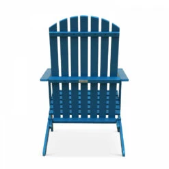 Lot De 2 Fauteuils Pliant En Bois D'eucalyptus Bleu Pacific -VIDAXL || SuperFish || Konstsmide Soldes Boutique 05465b55b0960390