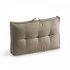 Coussin D'extérieur Matelassé Taupe 60 X 40cm -VIDAXL || SuperFish || Konstsmide Soldes Boutique 078f03592be8998f