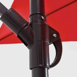 Parasol Déporté Carré 3x3m Aluminium Rouge -VIDAXL || SuperFish || Konstsmide Soldes Boutique 08103328d1df1ead