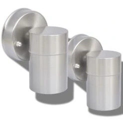 VIDAXL Applique Murale Led D'extérieur 2 Pcs Acier -VIDAXL || SuperFish || Konstsmide Soldes Boutique 0875cd6f45a7d998