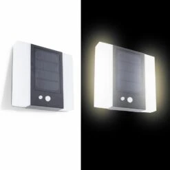 Applique Murale Solaire Led Aluminium Blanche -VIDAXL || SuperFish || Konstsmide Soldes Boutique 092e2740a2e6b0b4