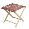 Tabouret Pliant Benicio Rouille 43x43 H 42 Cm -VIDAXL || SuperFish || Konstsmide Soldes Boutique 1041133 2041252