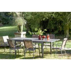 Table Extensible ATLAS En Aluminium - 160/240 Cm -VIDAXL || SuperFish || Konstsmide Soldes Boutique 1044398 2069026