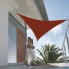 Voile D'ombrage Triangulaire First 3X3cm Coloris Terracotta