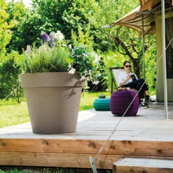 Pot Vaso Like R Camel Ø58 Cm Taupe -VIDAXL || SuperFish || Konstsmide Soldes Boutique 1053538 2000981