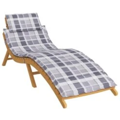 VIDAXL Coussin De Chaise Longue à Carreaux Gris 186x58x3 Cm -VIDAXL || SuperFish || Konstsmide Soldes Boutique 19d6a36143eb3f8c
