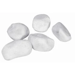 Galets De Marbre 40/60mm, Blanc - 25 Kg