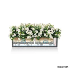 LECHUZA Jardinière Balconera Cottage En Plastique Granit - 79x19x19 Cm -VIDAXL || SuperFish || Konstsmide Soldes Boutique 340843 008