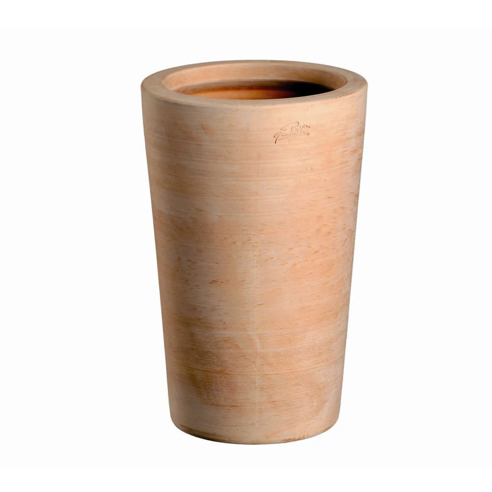 Cuvier Haut Droit En Terre Cuite Ø 37 X H. 60cm 3 Cuvier Haut Droit En Terre Cuite Ø 37 X H. 60cm