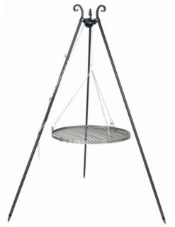 Barbecue Sur Trépied Et Grille En Acier Noir Sablé -VIDAXL || SuperFish || Konstsmide Soldes Boutique 3cef94c21c05bbea