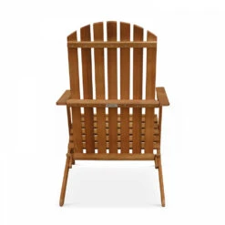 Fauteuil Relax Pliant En Bois D'eucalyptus Bois -VIDAXL || SuperFish || Konstsmide Soldes Boutique 3d2134bf04255b0a