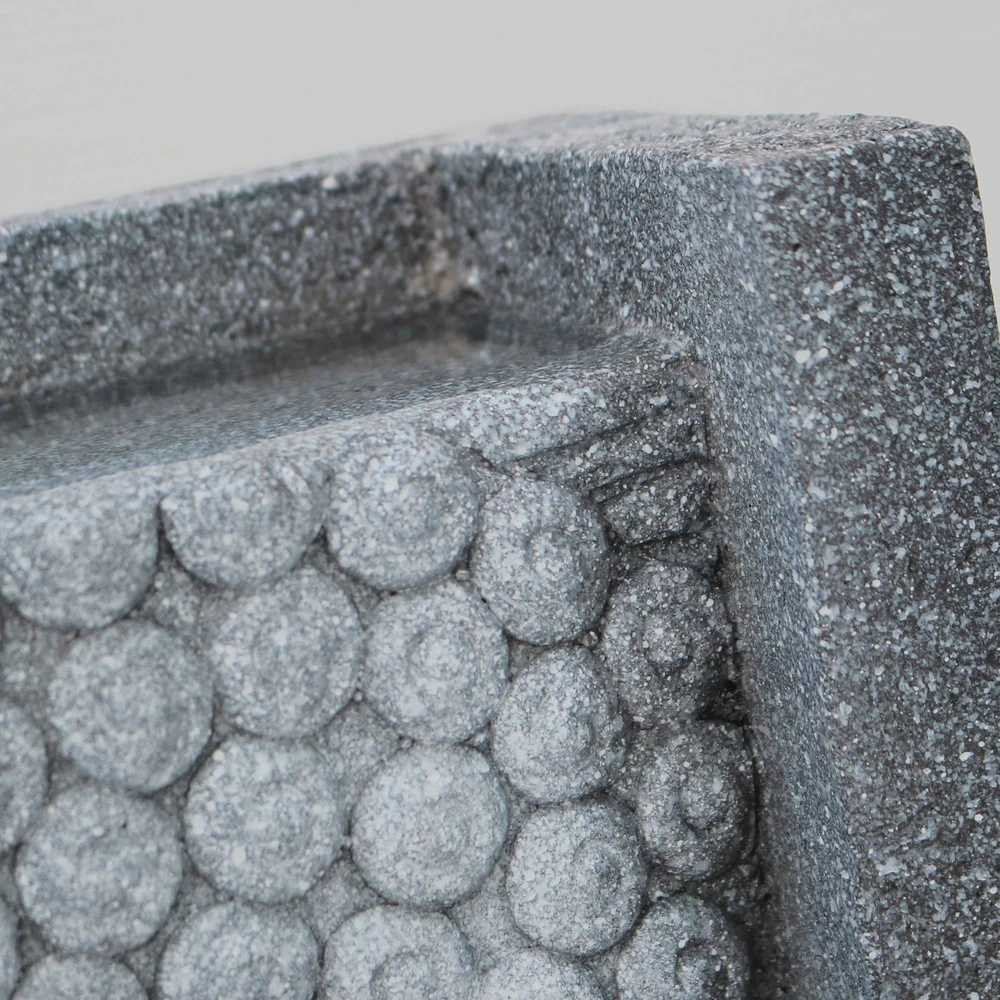 Fontaine Visage De Bouddha En Pierre Reconstituée Avec Led 5 Fontaine Visage De Bouddha En Pierre Reconstituée Avec Led – Image 3