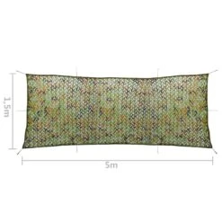 VIDAXL Filet De Camouflage Avec Sac De Rangement 1,5x5 M Vert -VIDAXL || SuperFish || Konstsmide Soldes Boutique 4add80d54a471da7