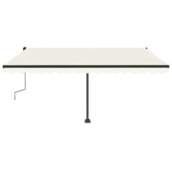 VIDAXL Auvent Manuel Rétractable Avec Led 400x350 Cm Crème -VIDAXL || SuperFish || Konstsmide Soldes Boutique 4b98d0ca85298a0b