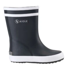 Aigle Bottes Baby Flac, Coloris Marine T20
