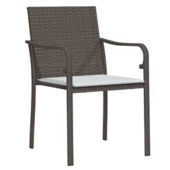 VIDAXL Chaises De Jardin Et Coussins Lot De 6 Marron 56x59x84 Cm Rotin -VIDAXL || SuperFish || Konstsmide Soldes Boutique 56f36ac5dacc2160