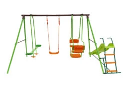 Portique Acier "ludo" - 1.96m - 4 Agrès -VIDAXL || SuperFish || Konstsmide Soldes Boutique 62384504847658.70803994