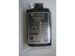 Housse De Protection Pour Table Ronde + Chaises 250 X 250 X 85 Cm - Noir -VIDAXL || SuperFish || Konstsmide Soldes Boutique 62703796b95c16.57316905