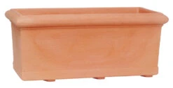 Jardinière Plastique, Imitation Poterie Terre Cuite 100x41 H36 (108 Litres)