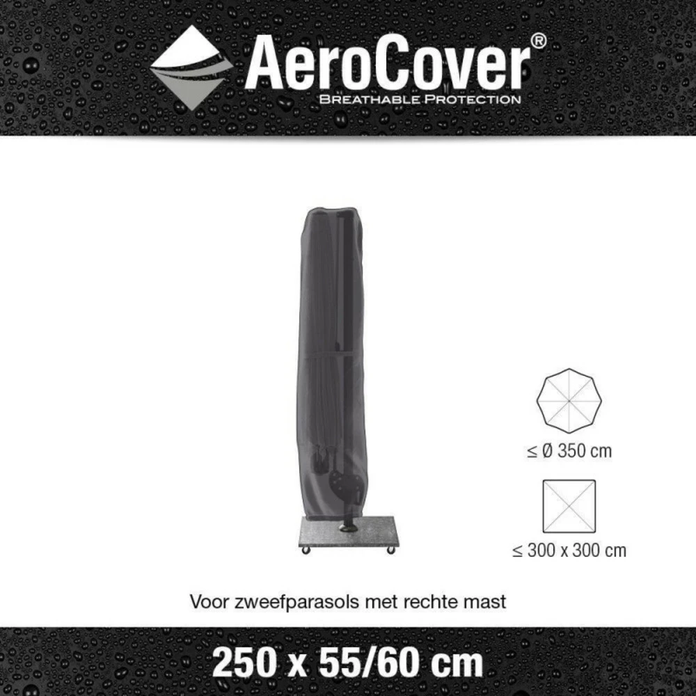 Aerocover Housse De Protection Pour Parasols Déportés 3x3 M 5 Aerocover Housse De Protection Pour Parasols Déportés 3x3 M – Image 3