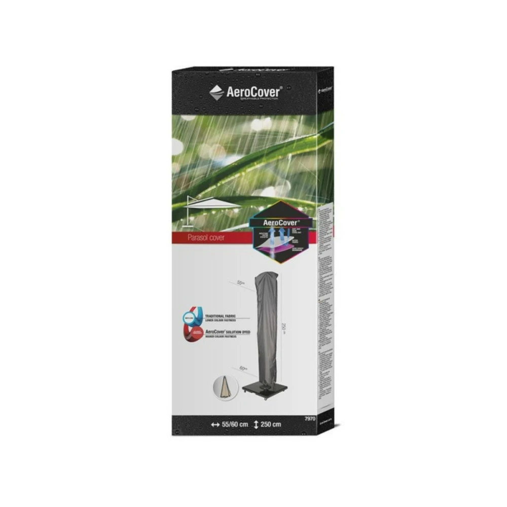 Aerocover Housse De Protection Pour Parasols Déportés 3x3 M 7 Aerocover Housse De Protection Pour Parasols Déportés 3x3 M – Image 5