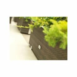 Jardinière En Résine Tressée Avec Cadre En Aluminium 70 X 38 X 40 Cm -VIDAXL || SuperFish || Konstsmide Soldes Boutique 6345bd9fb71c91.29911896