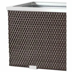 Jardinière En Résine Tressée Avec Cadre En Aluminium 70 X 38 X 40 Cm -VIDAXL || SuperFish || Konstsmide Soldes Boutique 6345bd9fba47f8.59460087
