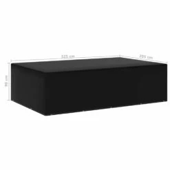 VIDAXL Housse De Salon De Jardin 12 œillets 205x325x90 Cm -VIDAXL || SuperFish || Konstsmide Soldes Boutique 6364b91f8f66f7.25902341