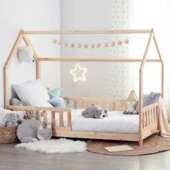 ATMOSPHERA Lit Cabane En Bois Pour Enfant Bosco De 90 X 190 Cm -VIDAXL || SuperFish || Konstsmide Soldes Boutique 6378fda902d5b6.61314233