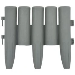 VIDAXL Bordures De Pelouse 36 Pcs Gris 10 M Pp -VIDAXL || SuperFish || Konstsmide Soldes Boutique 639c623b781b94.64232106