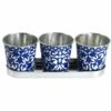 Jardinière En Zinc 3 Pots Carreaux De Ciment -VIDAXL || SuperFish || Konstsmide Soldes Boutique 63bcb8f3969fa4.40700210