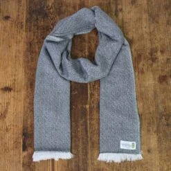 Echarpe Cachemire Et Laine Gris Foncé -VIDAXL || SuperFish || Konstsmide Soldes Boutique 63c15962733369.61303074