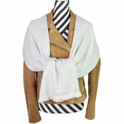 Etole / Pashmina Femme Gris Argenté -VIDAXL || SuperFish || Konstsmide Soldes Boutique 63c159689b2ba2.92593265