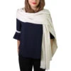 Pashmina Cachemire Beige Amande -VIDAXL || SuperFish || Konstsmide Soldes Boutique 63c1596a4f9555.21310115