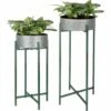 ESSCHERT DESIGN Jardinière Sur Pied En Zinc Intérieure Extérieure (lot De 2) Rondes - 2,7 / 3,8 -VIDAXL || SuperFish || Konstsmide Soldes Boutique 63c93b85de5766.99038851