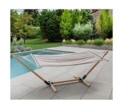 Kigali Xl - Hamac Sur Pied - 1 Place - Beige -VIDAXL || SuperFish || Konstsmide Soldes Boutique 63cfe7f69bbda9.65185111