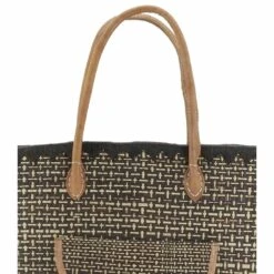 Sac En Jonc Teinté Et Anses En Cuir Grand Modèle -VIDAXL || SuperFish || Konstsmide Soldes Boutique 63d31b2bcf1c09.35854642