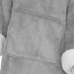 Plaid Sweat Flan Gris S-m - Atmosphera -VIDAXL || SuperFish || Konstsmide Soldes Boutique 63e63557e030a1.15367777