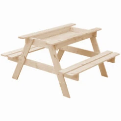 Table Enfant Pour Le Jardin - Table Et Chaise Enfant Avec Boite De Rangement -90x90xh50 Cm - M010-1 -VIDAXL || SuperFish || Konstsmide Soldes Boutique 63eb3fd01e0466.02597976
