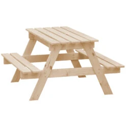 Table Enfant Pour Le Jardin - Table Et Chaise Enfant Avec Boite De Rangement -90x90xh50 Cm - M010-1 -VIDAXL || SuperFish || Konstsmide Soldes Boutique 63eb3fd050ae00.23083478