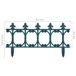 VIDAXL Bordures De Jardin 16 Pcs Vert 10 M Pp -VIDAXL || SuperFish || Konstsmide Soldes Boutique 641f16dbeea2b8.48934487