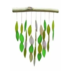 Carillon Verre Cascade - Vert Foncé