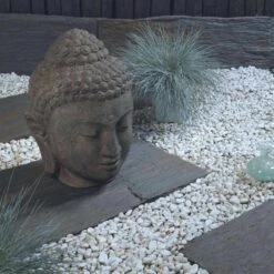 Statue Jardin Bouddha Tête 50 Cm - Gris Anthracite 50 Cm -VIDAXL || SuperFish || Konstsmide Soldes Boutique 64242fcaa1c205.92690541