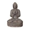 Statue Bouddha Assis Salutation 45 Cm - Gris Anthracite 45 Cm -VIDAXL || SuperFish || Konstsmide Soldes Boutique 64242fcc7ccb39.99142400