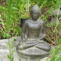 Statuette Bouddha Appel De La Terre à Témoin 30 Cm - Gris Anthracite 30 Cm -VIDAXL || SuperFish || Konstsmide Soldes Boutique 64242fcf3e22c1.30353892