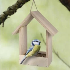 Mangeoire à Oiseaux En Bois 20 X 10 X 25 Cm -VIDAXL || SuperFish || Konstsmide Soldes Boutique 6425968f7ad6e0.50498417