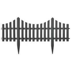 VIDAXL Bordures De Pelouse 17 Pcs Anthracite 10 M Pp -VIDAXL || SuperFish || Konstsmide Soldes Boutique 6426cf4916e643.86373987