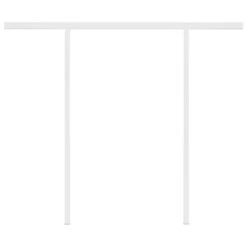 VIDAXL Auvent Rétractable Automatique Et Poteaux 3x2,5 M Orange Marron -VIDAXL || SuperFish || Konstsmide Soldes Boutique 6426dd877cb721.21424595