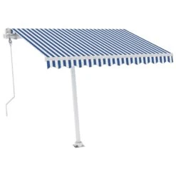 VIDAXL Auvent Automatique Capteur De Vent/led 350x250 Cm Bleu Et Blanc 12 VIDAXL Auvent Automatique Capteur De Vent/led 350x250 Cm Bleu Et Blanc -VIDAXL || SuperFish || Konstsmide Soldes Boutique 6426dd8b9e6880.40413986